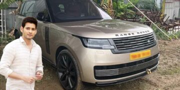 mahesh babu range rover sv