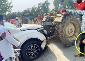 mahindra xuv500 buffalo villagers tractor