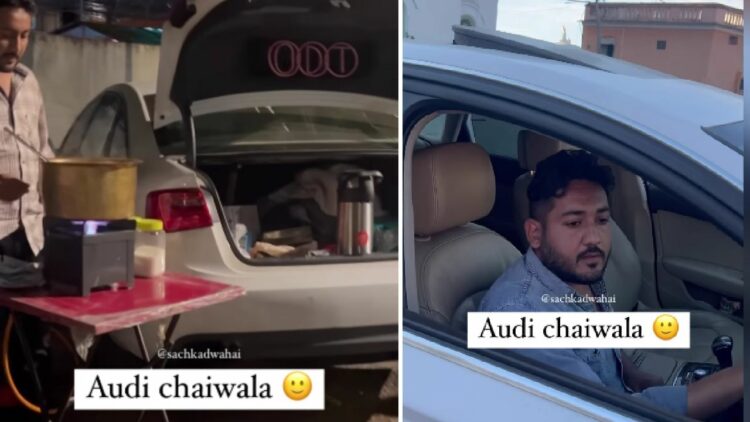 Man Selling Tea in Audi Audichaiwala