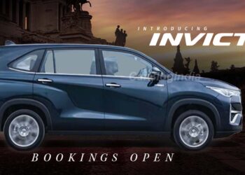 maruti invicto side profile bookings open