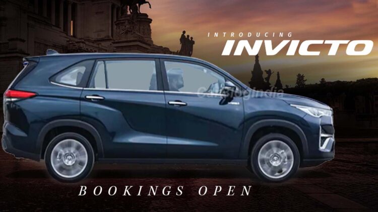 Maruti Invicto Side Profile Bookings Open