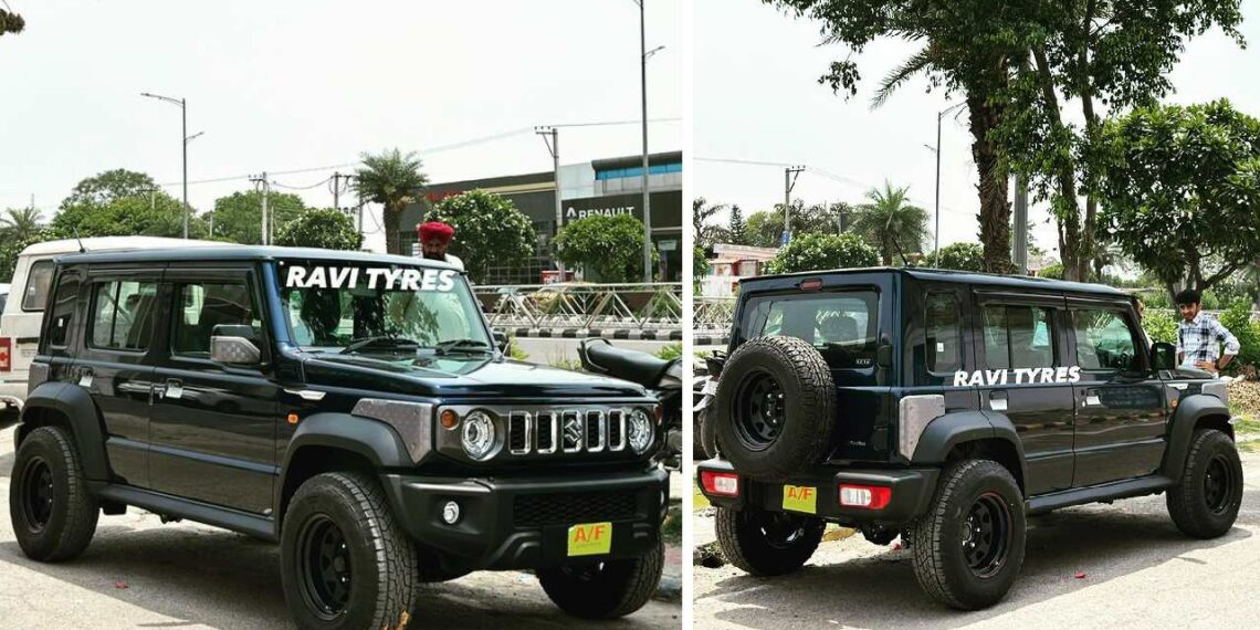 Maruti Jimny Aftermarket Off-Road-Spec Wheels