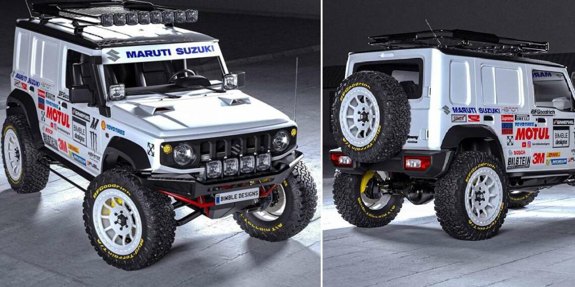 Maruti Jimny Dakar Rally