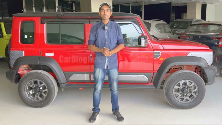 maruti jimny genuine accessories