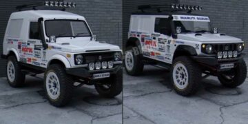 maruti jimny gypsy rally-spec