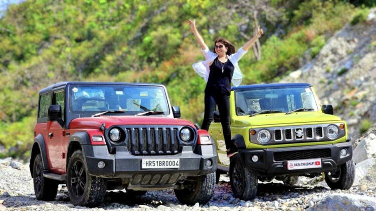 maruti jimny vs mahindra thar comparison