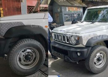 maruti jimny with gypsy alloys