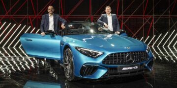 Mercedes AMG SL55 Launched in India