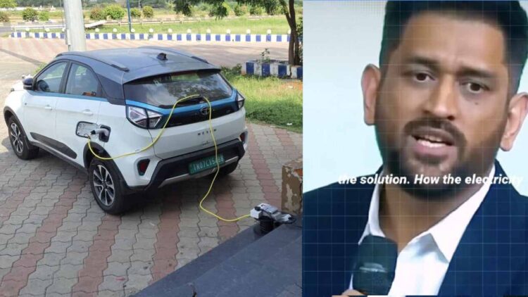 MS Dhoni Says EVs Not The Solution