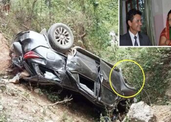 Nepal Law Minister Wife Pass Away Toyota Fortuner