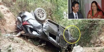 Nepal Law Minister Wife Pass Away Toyota Fortuner