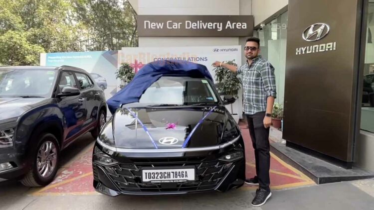 new hyundai verna delivery