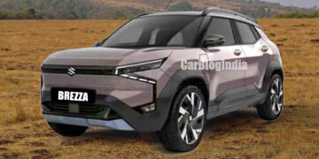 Next-gen Maruti Brezza eVX Concept