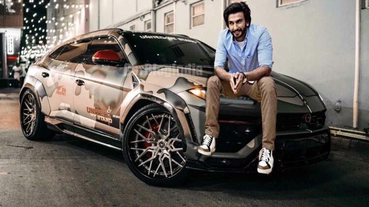 ranveer singh modified car