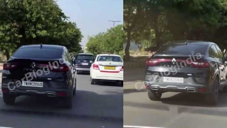 Renault Arkana India Spy Image