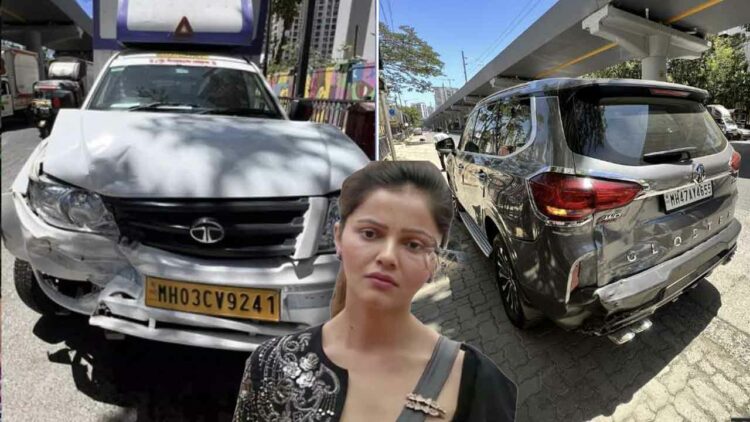 Rubina Dilaik Mg Gloster Tata Yodha Accident