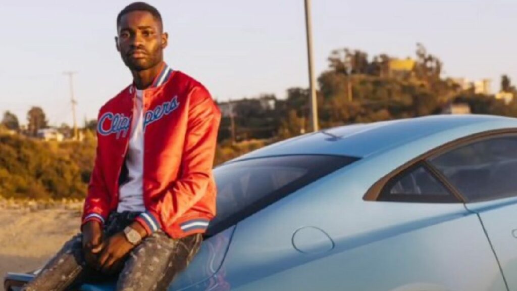 Santan Dave with his Aston Martin Vantage