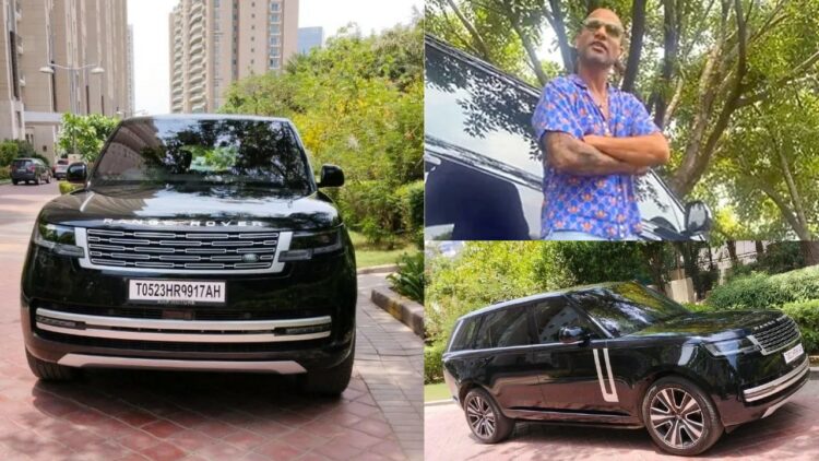 Shikhar Dhawan Gets New Range Rover Autobiography