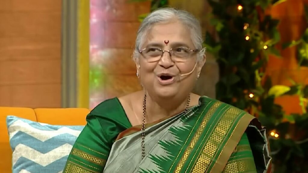 Sudha Murthy at the Kapil Sharma Show