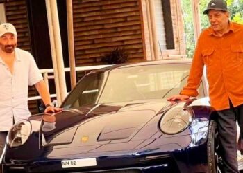 Sunny Deol Dharmendra Porsche 911 GT3