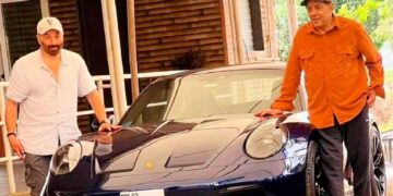 Sunny Deol Dharmendra Porsche 911 GT3