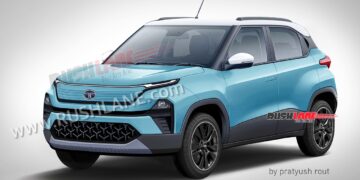 tata punch ev front three quarters