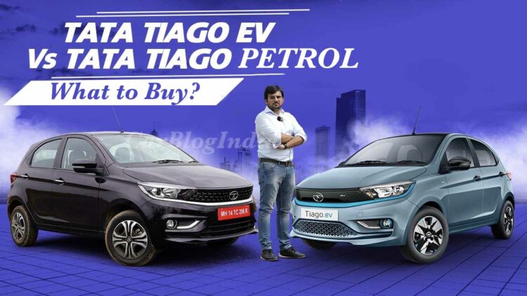 Tata Tiago Ev Vs Petrol