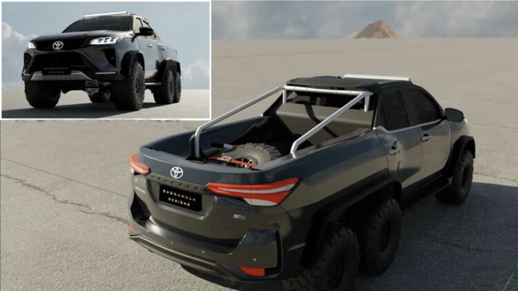 Toyota Fortuner 6x6 Edition