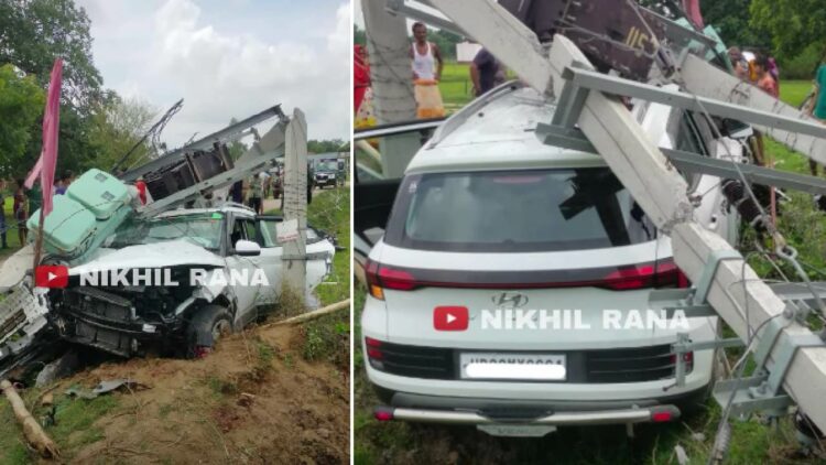 Transformer Falls on Hyundai Venue