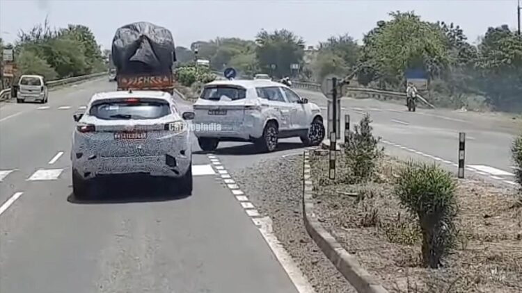 2023 tata harrier safari testing