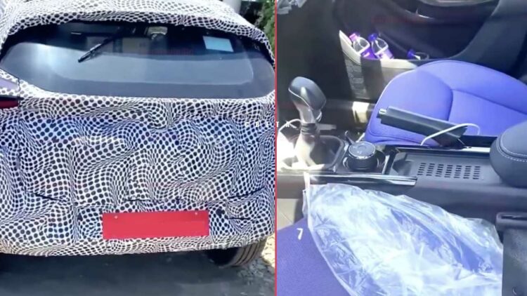 2024 Tata Nexon Hidden Rear Wiper Purple Seat Covers