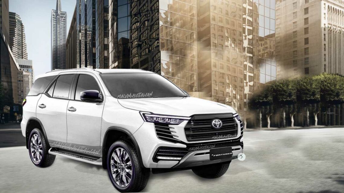 2024 Toyots Fortuner Imagined
