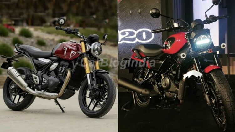 Triumph Speed 400 Vs Harley Davidson X440 Comparison