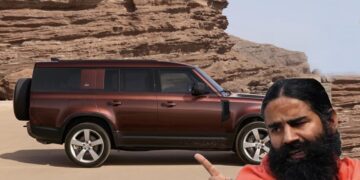 car collection of baba ramdev land rover defender 130
