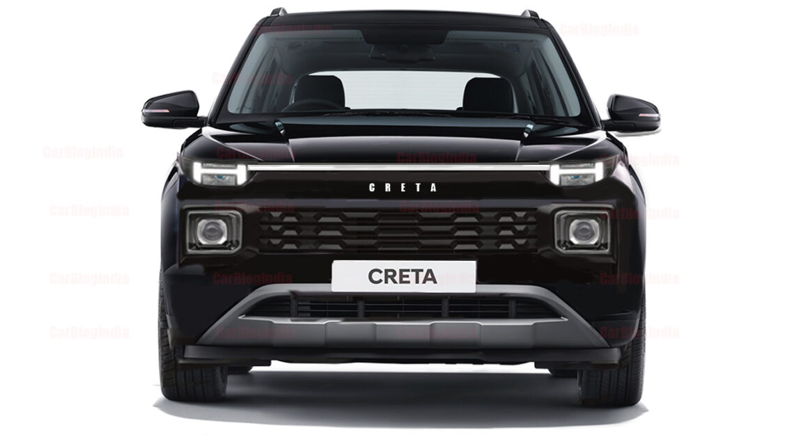 2024 Hyundai Creta Rear Profile Illustrated Exter and Venue Cues