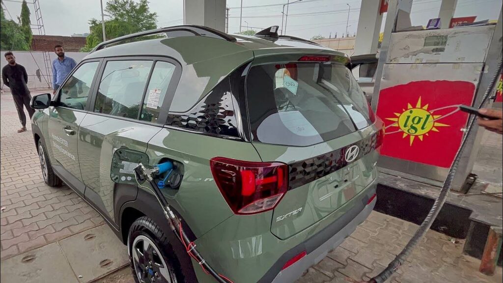 Hyundai Exter CNG Tank Capacity