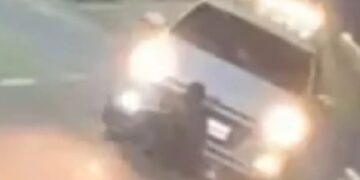 Hyundai i20 Driver Runs Over Man