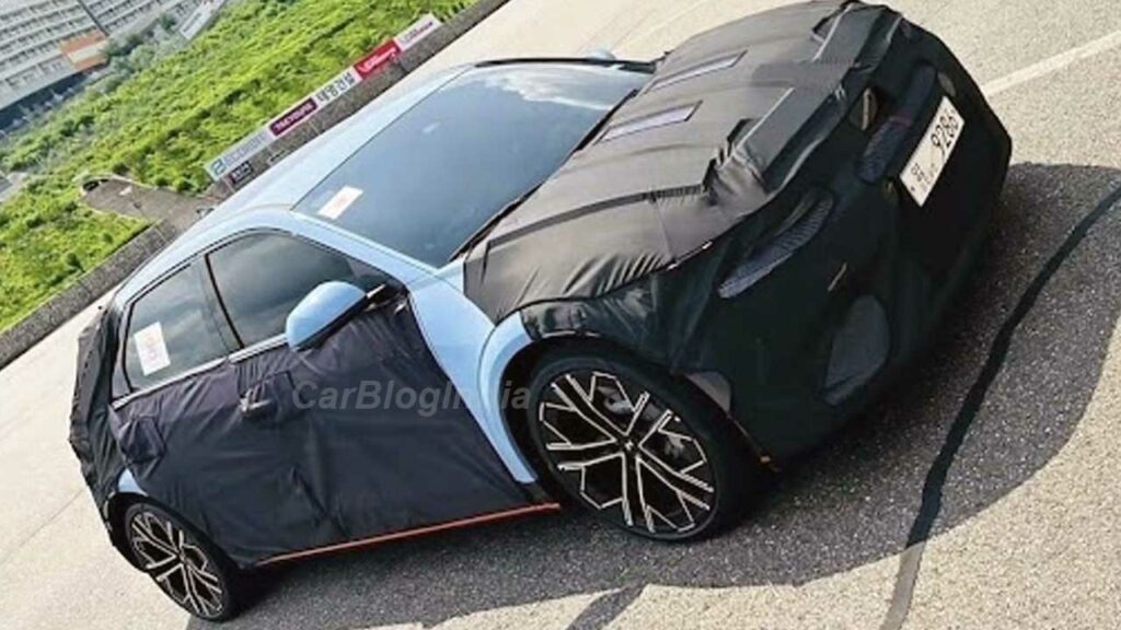 Hyundai Ioniq N Spy Image Front Three Quarters Nurburgring