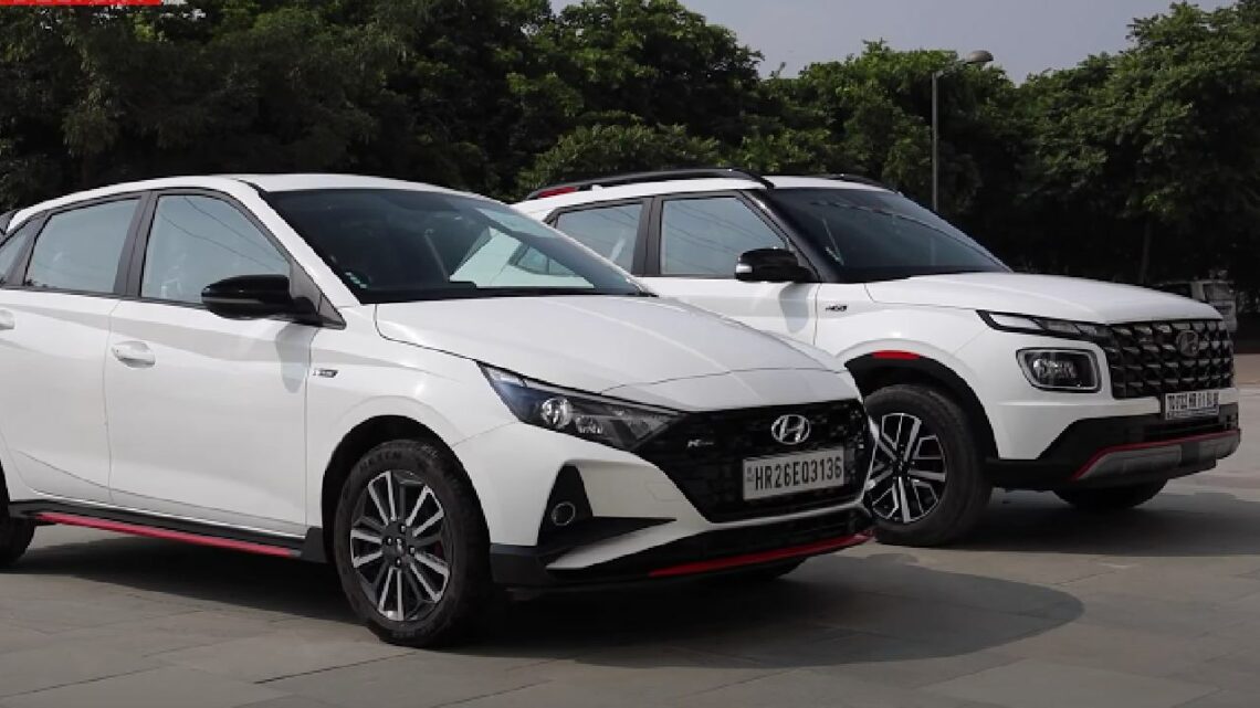 Hyundai i20 vs Venue N Line Drag Race