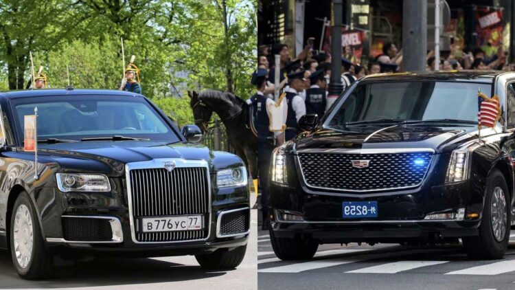 Joe biden vs vladimir putin car comparison