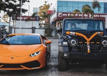 lamborghini huracan owner buys mahindra thar