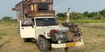 Mahindra Bolero Pickup with 2 Engines