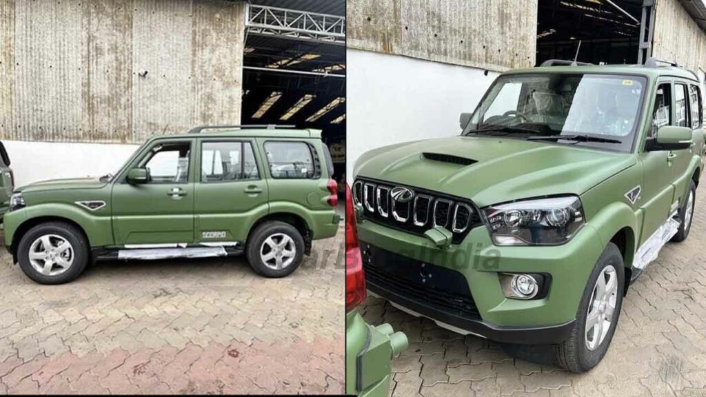 mahindra scorpio classic 4x4 army