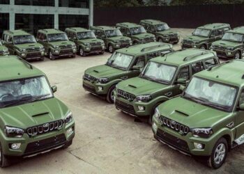 Mahindra Scorpio Classic Indian Army