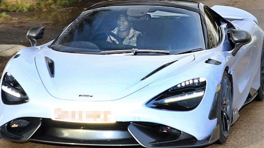 Marcus rashford mclaren 765 lt