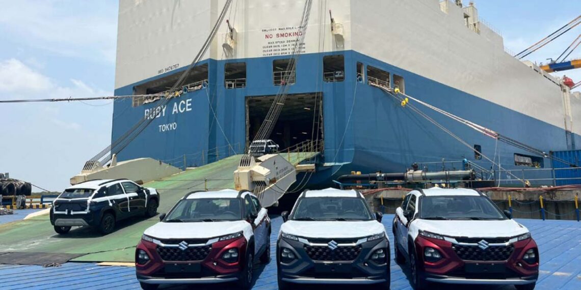 maruti fronx exports india