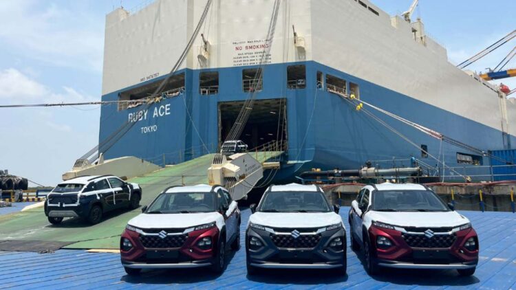 maruti fronx exports india