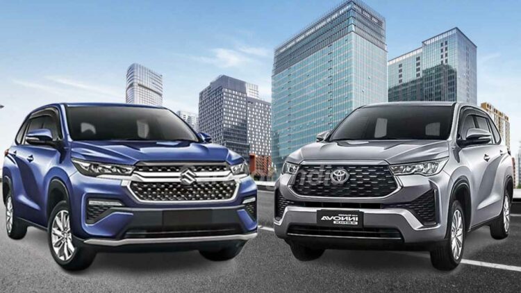 Maruti Invicto Vs Toyota innova Hycross Comparison