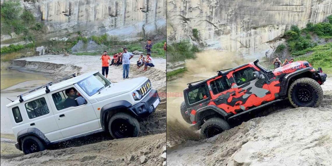 maruti jimny vs jeep wrangler comparison