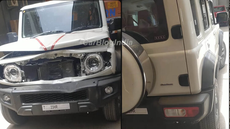 Maruti Suzuki Jimny First Accident